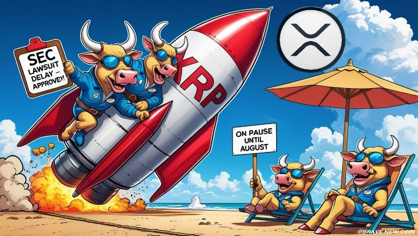 XRP News Today: XRP Bulls Ready for Takeoff as SEC and Ripple Hit Pause Button – Brave New Coin
