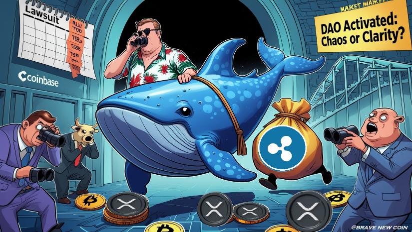 Ripple News Today: Ripple Whale Sparks Selloff Fears Amid XRP Ledger DAO Upgrade and Lawsuit Delay – Brave