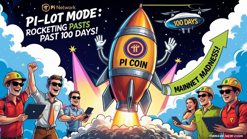Pi Network (PI) Price Prediction: Pi Coin Price Eyes Breakout as 100 Days of Open Mainnet Fuel Bullish