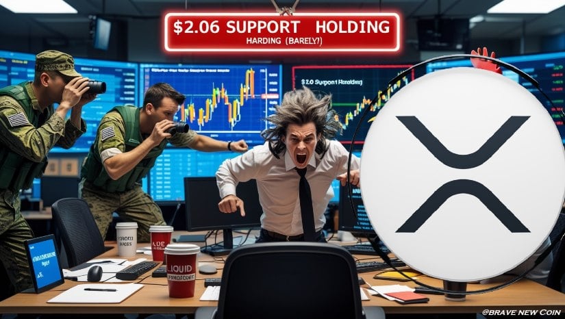 XRP Price Prediction: XRP Traders on High Alert as Technicals Point to Imminent Volatility – Brave New Coin