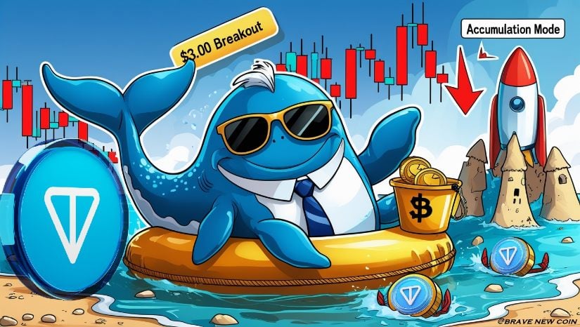 Toncoin (TON) Price Prediction: Toncoin Could Jump 40% on Whale Accumulation and Bullish Setup – Brave New