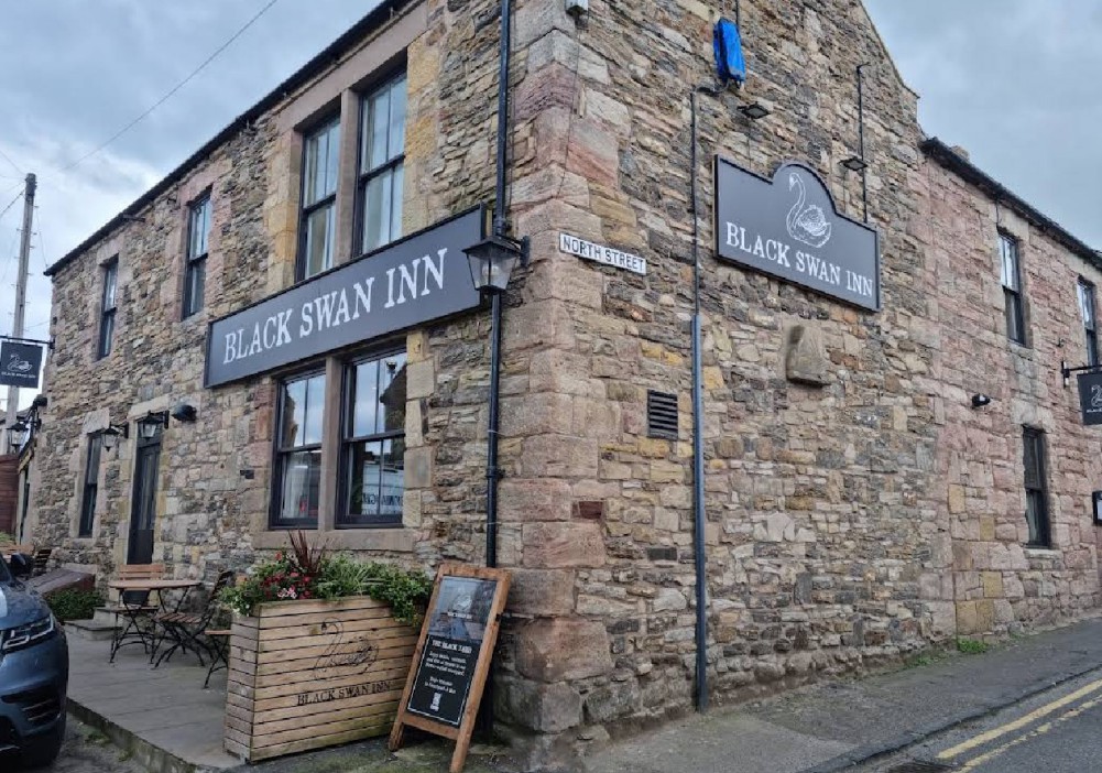 The Black Swan Inn in Seahouses, Northumberland.