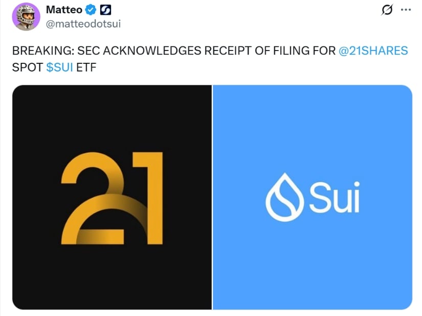 ETF Filing Triggers Institutional Buzz