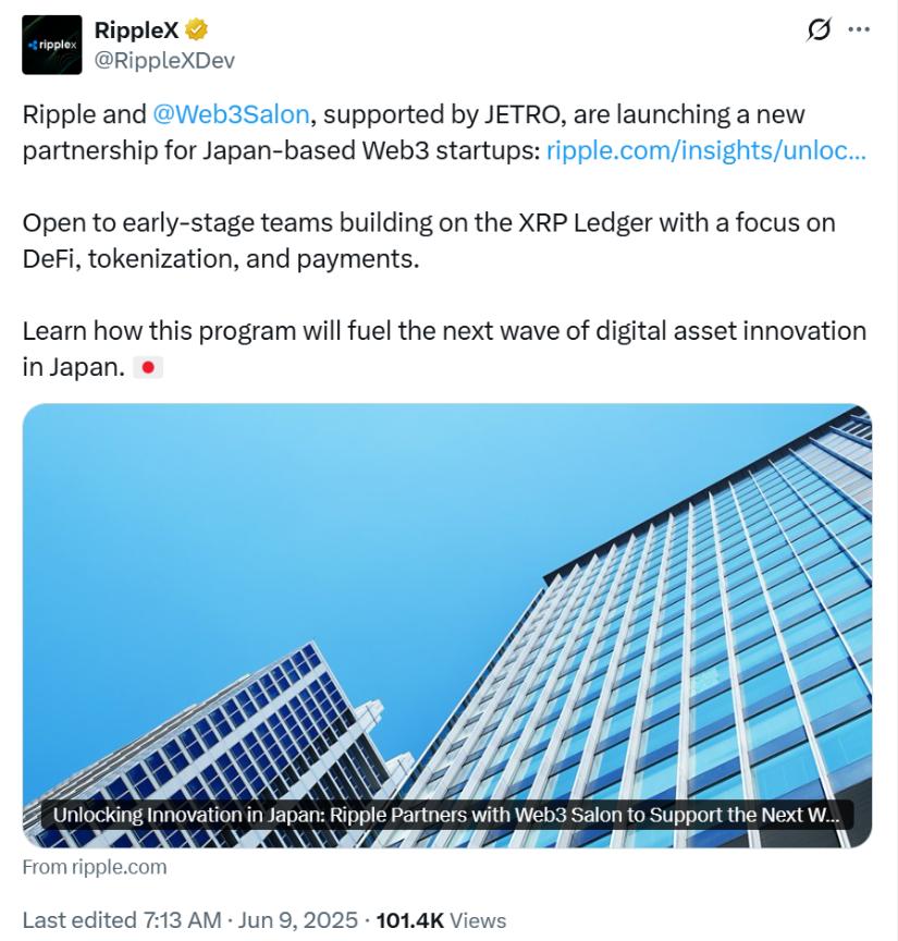 Ripple and Web3 Salon Join Forces