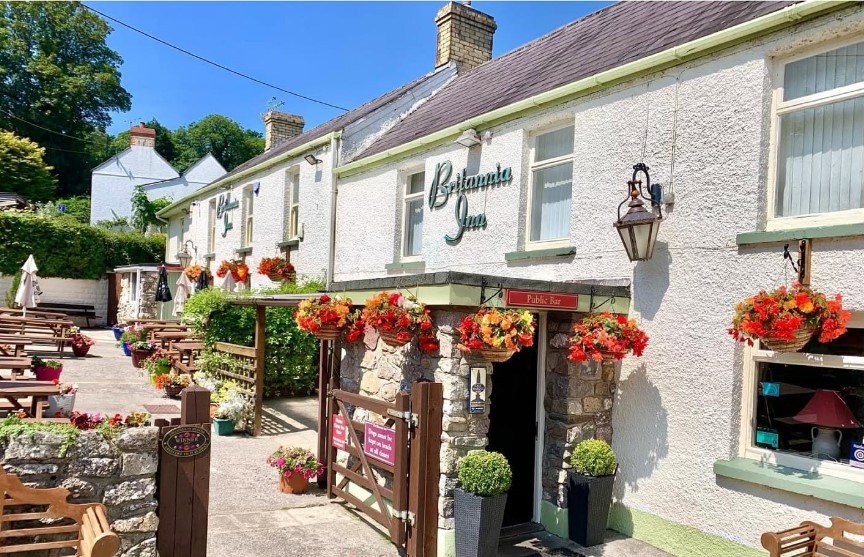 Britannia Inn pub in Swansea, Wales.