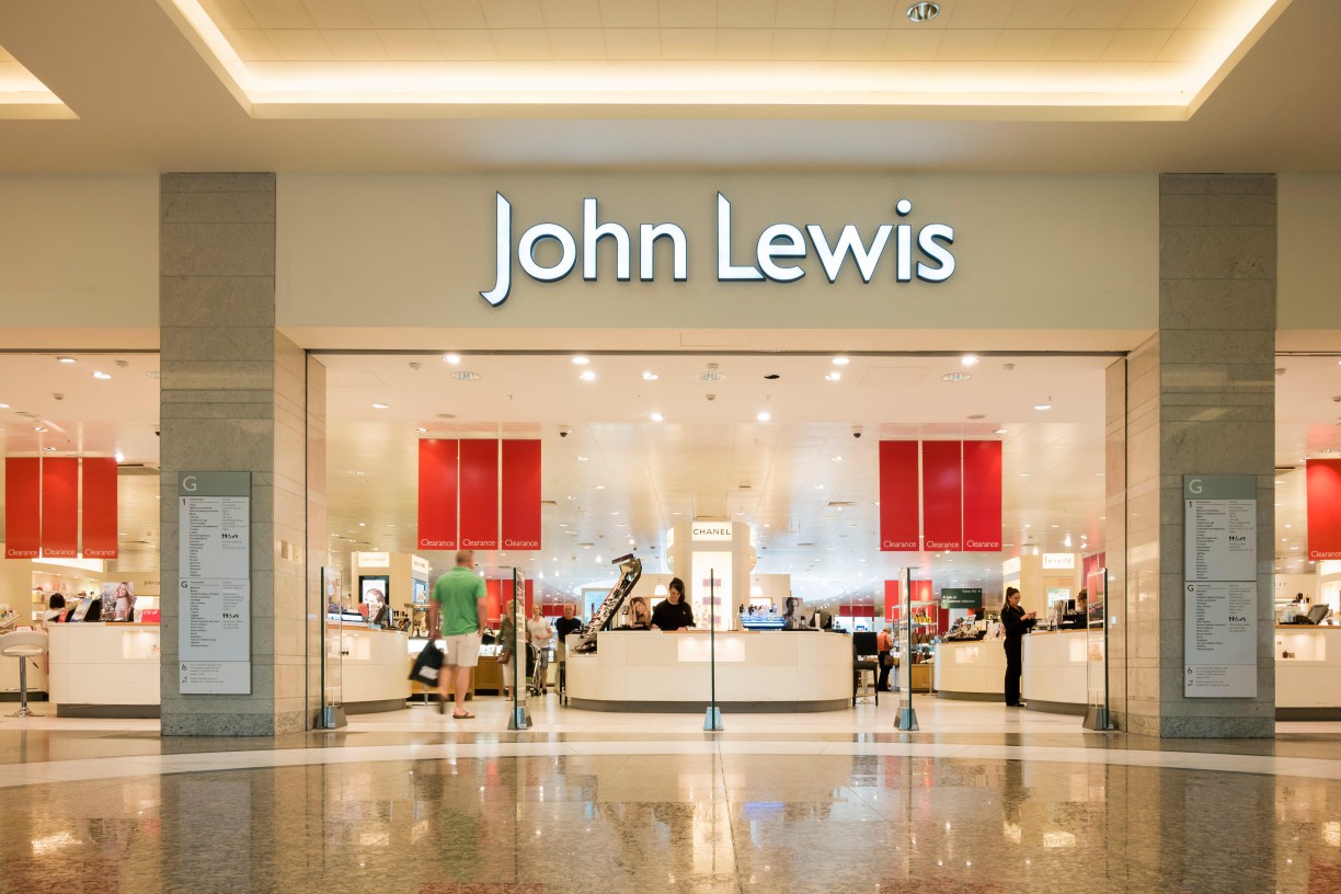 John Lewis store entrance.
