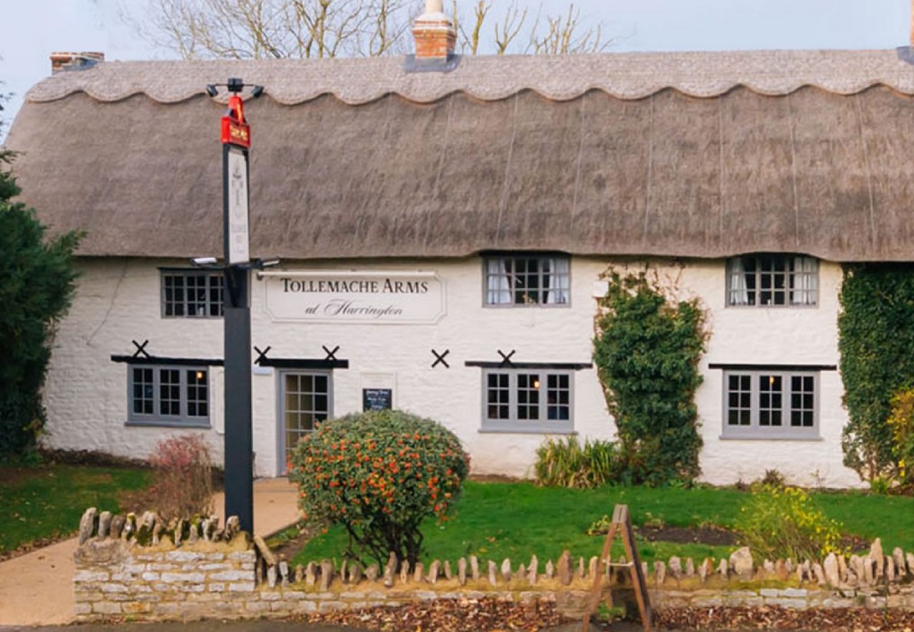 The Tollemache Arms pub in Harrington.