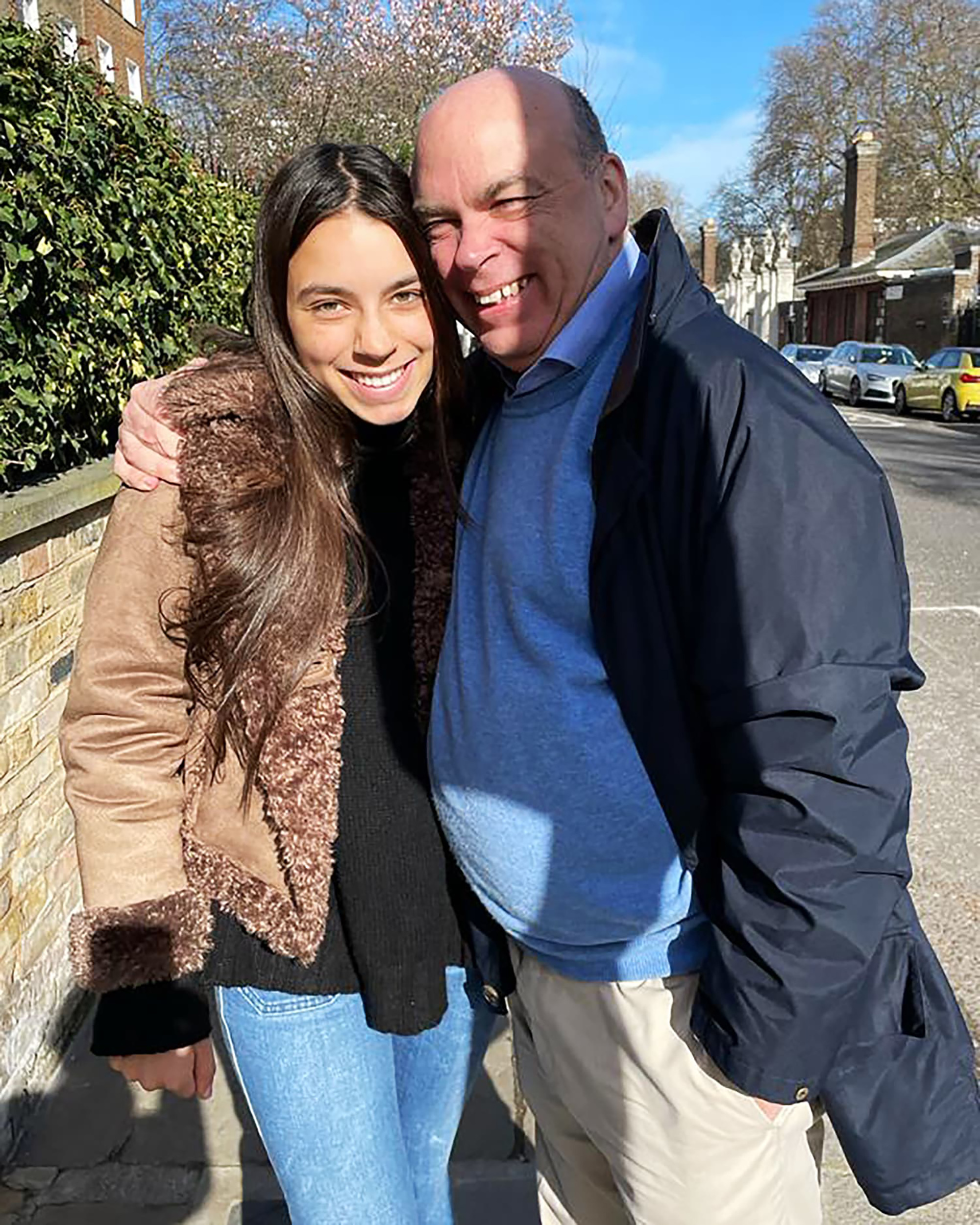 Mike Lynch and his daughter Hannah Lynch.