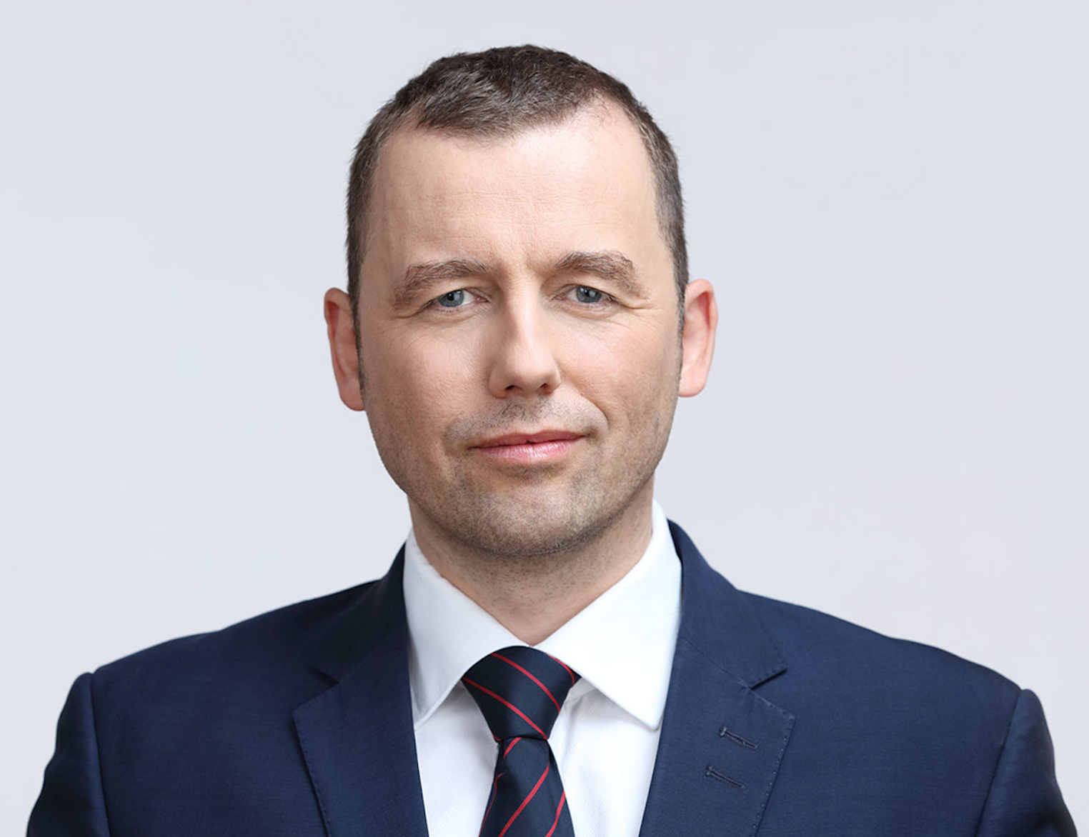 Portrait of Mikołaj Olaf Wild, Secretary of State, Government Plenipotentiary for the Central Communication Port for the Republic of Poland.
