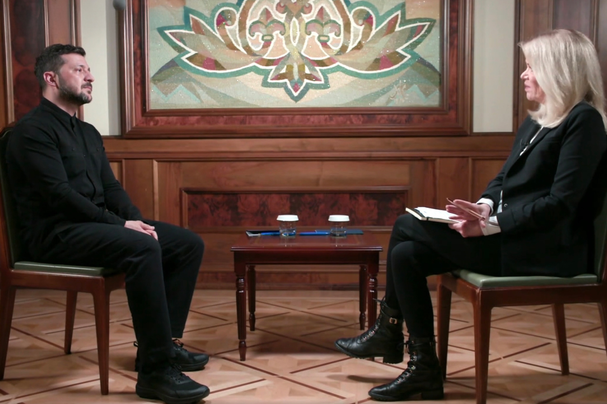 Volodymyr Zelenskyy in interview.