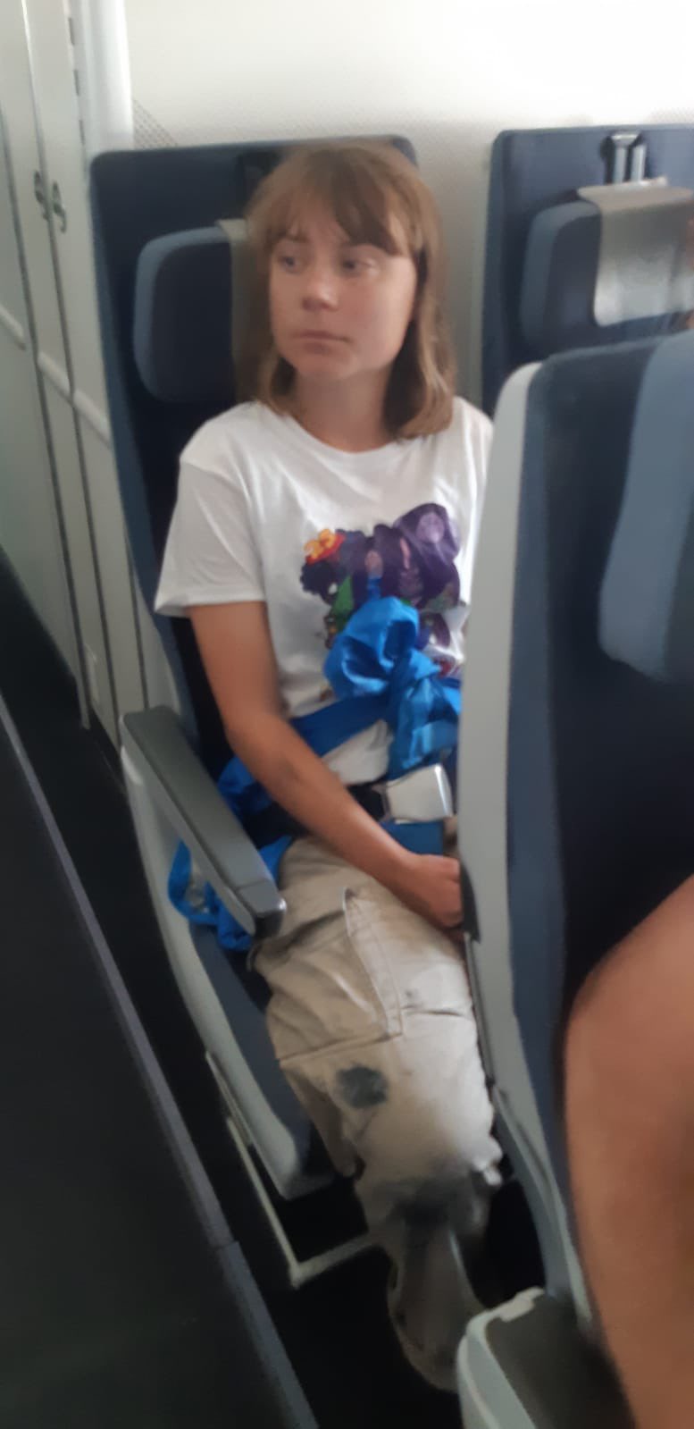 he Foreign Ministry shared a photo of Thunberg on a plane, saying she had departed Israel and was headed to France before continuing on to Sweden.