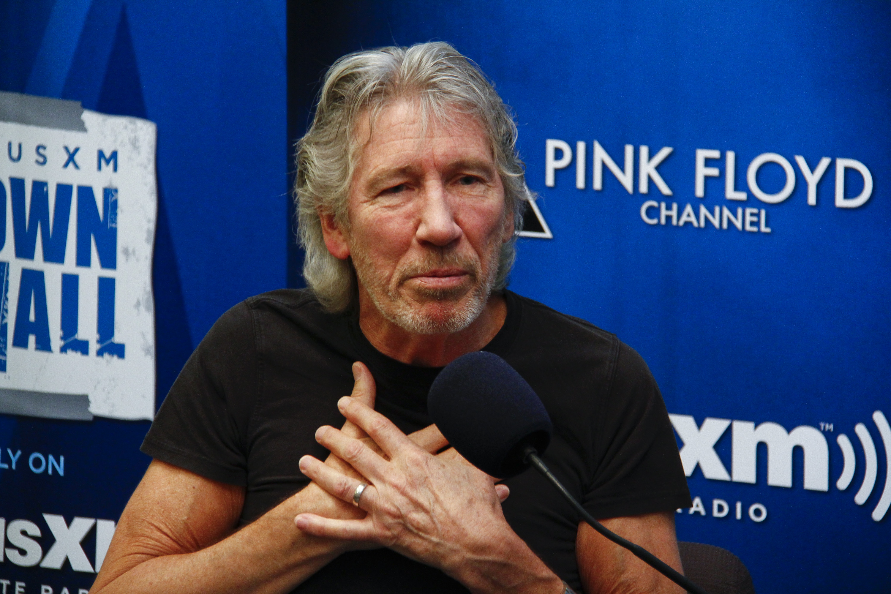 Roger Waters at a SiriusXM town hall.
