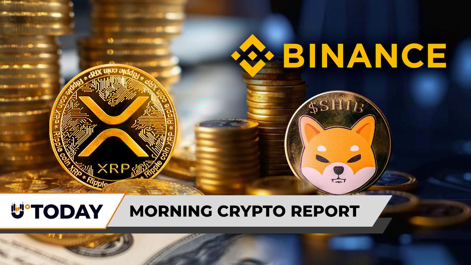 Morning Crypto Report: XRP Spikes 250% in Profit-Taking, 73,880,192,530 SHIB Leave Binance Into Unknown, $1.12 Billion Bitcoin Sell-Off Threat Scares Crypto Market